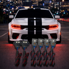 Lighting Trendz 2015-2024 Dodge Charger RGBW Headlight DRL Kit